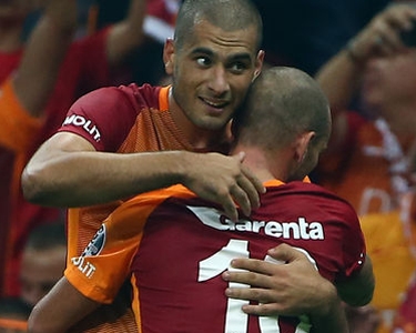 Galatasaray’da Sneijder-Eren A.Ş. Rizespor’u yıktı